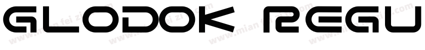 Glodok Regular字体转换